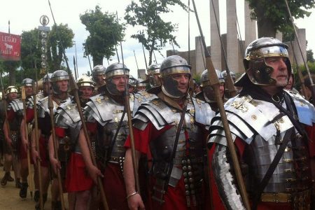 Formatiunile de lupta ale romanilor, acies