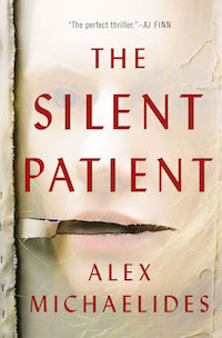 Coperta cartii The Silent Patient de Alex Michaelides